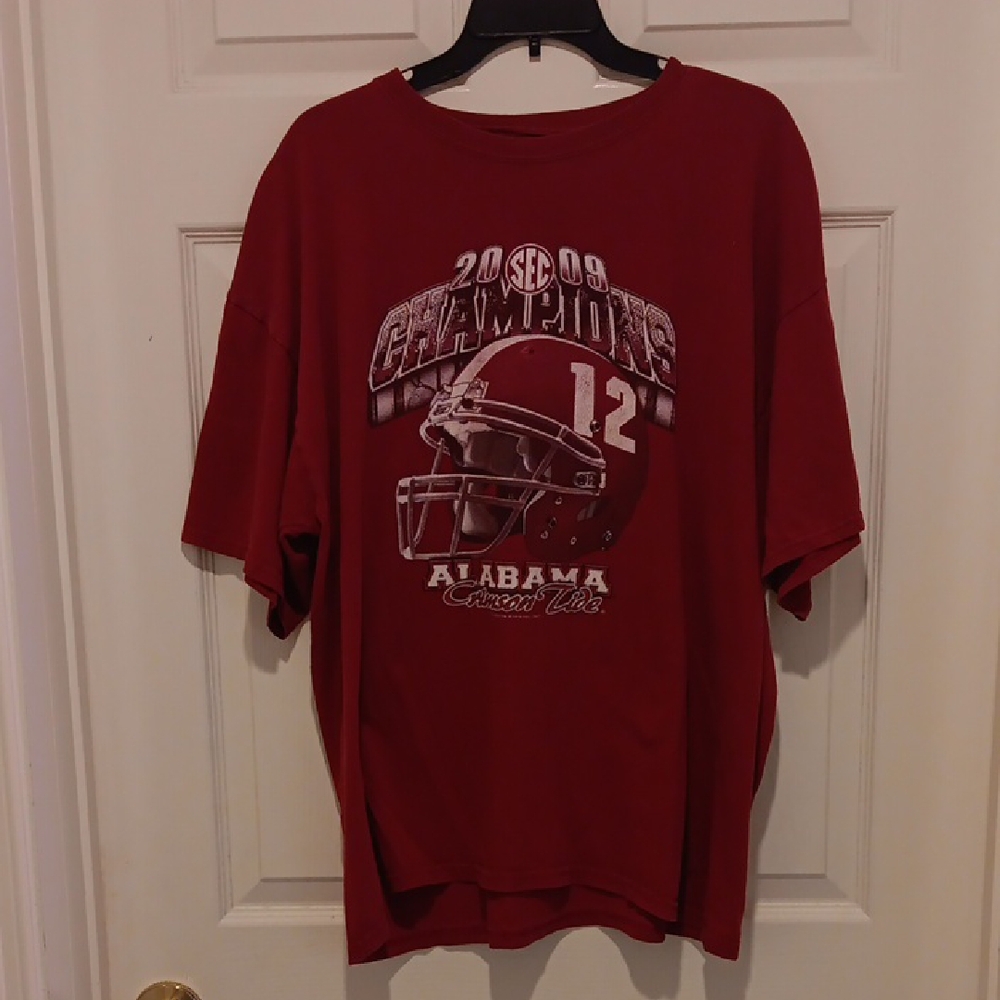 Red Alabama Champions T-Shirt